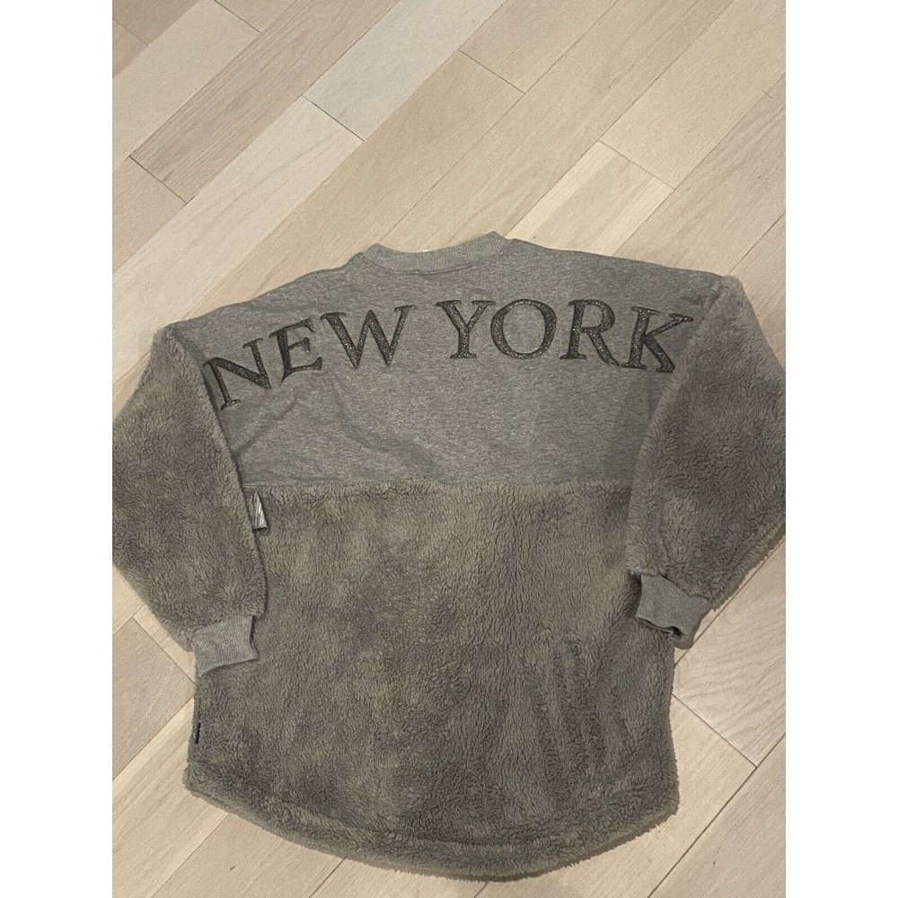 New Disney Mickey Mouse New York Fluffy Spirit Jersey Sz XS In Hand